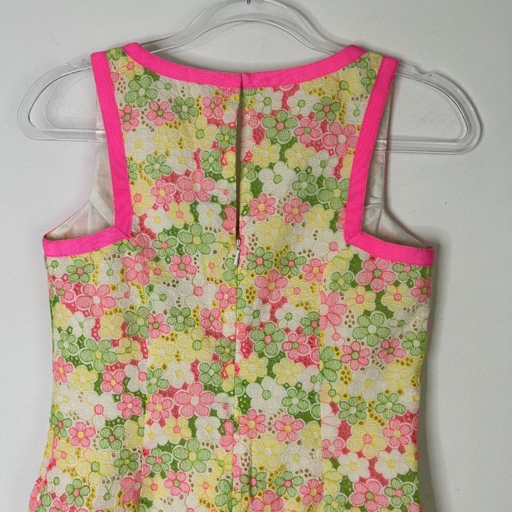 NEW Lilly Pulitzer Eyelet Lace Percy Dress Size 0 - Picture 11 of 12